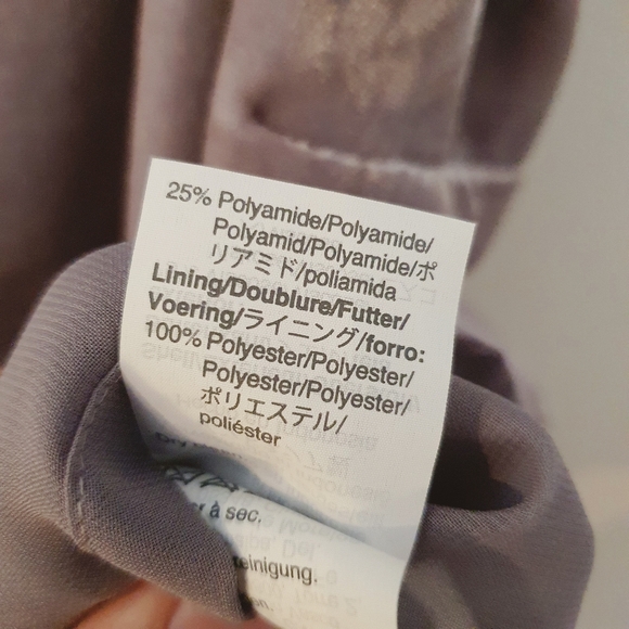 NWT Madewell Velvet Camisole Top | Purple | Size 14 - Picture 8 of 9